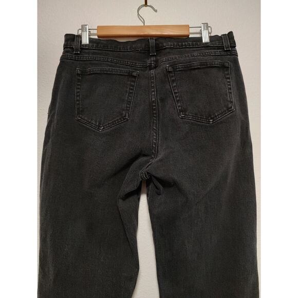 Style&Co Women's 16P Black Med Was High Rise Tapered Leg Jeans Stretch - Picture 3 of 8